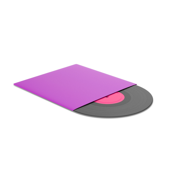Record Vinyl With Purple Pack PNG & PSD Images
