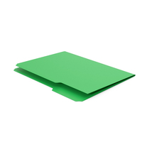 Empty File Folder Green PNG & PSD Images