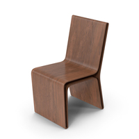 Dark Wood Chair PNG & PSD Images