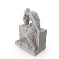 Marble Woman Vase Tomb PNG & PSD Images