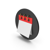 Red Gold Calendar Icon PNG & PSD Images