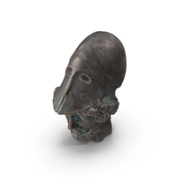 Pericles Head Bronze Outdoor PNG & PSD Images