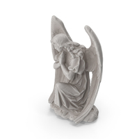 Angel on The Knee Marble PNG & PSD Images