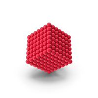 Ball Cube Red PNG & PSD Images