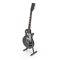 Gibson Les Paul Black PNG & PSD Images