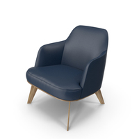 Jane Poliform Chair Blue PNG & PSD Images