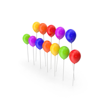 Baloons Colorfull PNG & PSD Images