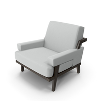 Kimberly Denman Cigar Lounge Chair PNG & PSD Images