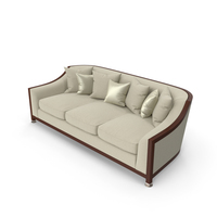 Grosvenor Show Wood 3 Seater Sofa PNG & PSD Images