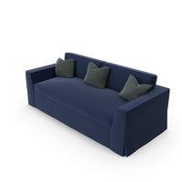 Promemorian Blue Sofa By Romeo Sozzi PNG & PSD Images
