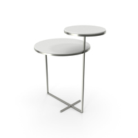 Majordome Pedestal Table Double Top PNG & PSD Images