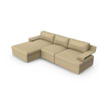 Nube Italia Diva Modular Sectional Sofa With Removable Cover PNG & PSD Images