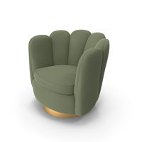 Swivel Chair Mirage Green Eichholtz PNG & PSD Images