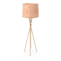 WOOD FLOOR LAMP PNG & PSD Images