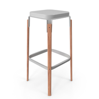 Stool White Wood PNG & PSD Images