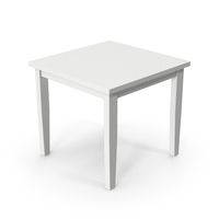 Table White PNG & PSD Images