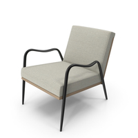 Holly Hunt Armora Lounge Chair PNG & PSD Images