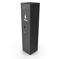 Spika S2 8 Gun Safe 3 Pin closed PNG & PSD Images
