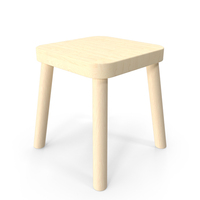 Ikea Flisat Children's Stool PNG & PSD Images