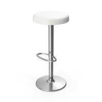 Bar Stool White PNG & PSD Images