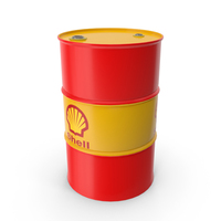 Shell Oil Barrel PNG & PSD Images