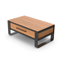 Wooden Coffee Table PNG & PSD Images
