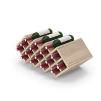 Wine Bottles Rack PNG & PSD Images