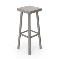 Bar Stool Gray PNG & PSD Images