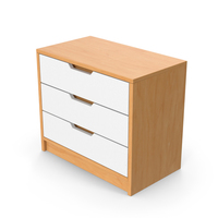 Wooden Drawer Dresser PNG & PSD Images