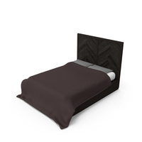 Restoration Hardware Herringbone Bed PNG & PSD Images