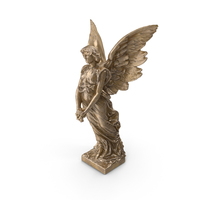 Bronze Angel Statue PNG & PSD Images