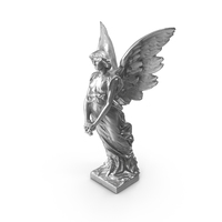 Metal Angel Statue PNG & PSD Images