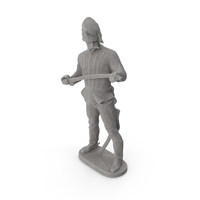 Old Hussar Stone Statue PNG & PSD Images