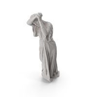Woman Sorrow Statue PNG & PSD Images