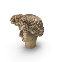 Apollo Head Bronze PNG & PSD Images