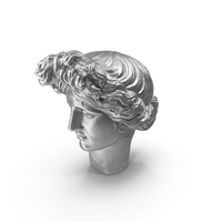 Apollo Head Metal PNG & PSD Images