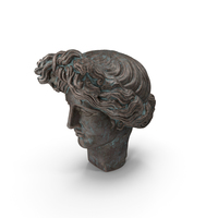 Apollo Head Bronze Outdoor PNG & PSD Images