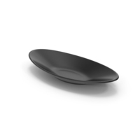 Oval Plate Black PNG & PSD Images