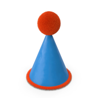 Festive Hat Blue Orange PNG & PSD Images