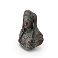 Matidia Bust Bronze Outdoor PNG & PSD Images