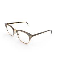 Rayban Clubmaster Eyeglasses PNG & PSD Images