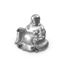 Buddha Maitreya Metal PNG & PSD Images