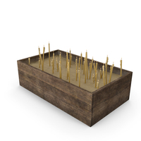 Church Candle Chest 02 PNG & PSD Images