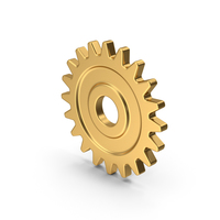 Gear Gold PNG & PSD Images