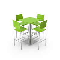 Bar Stool and Table 3 PNG & PSD Images