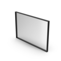 Wall Mirror Black PNG & PSD Images