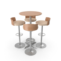 Bar Stool and Table 5 PNG & PSD Images