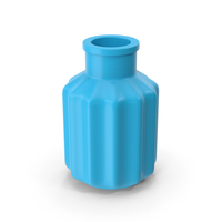 Blue Decorative Vase PNG & PSD Images