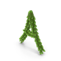 English Letter A Christmas Garland PNG & PSD Images