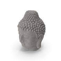 Stone Buddha Head PNG & PSD Images